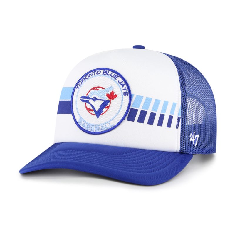 47 Brand Men s MLB Toronto Blue Jays Wax Pack Express Foam Trucker Cap