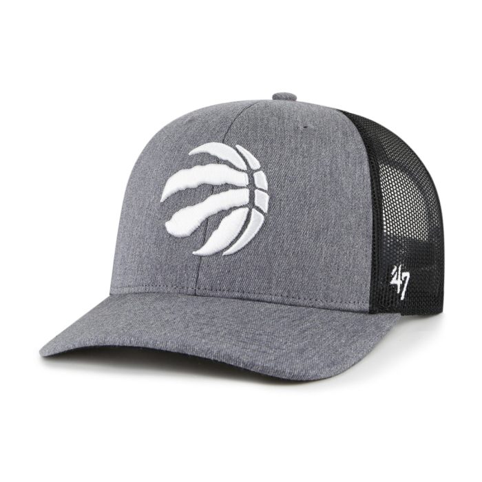 47 Brand Men s NBA Toronto Raptors Carbon Trucker Cap