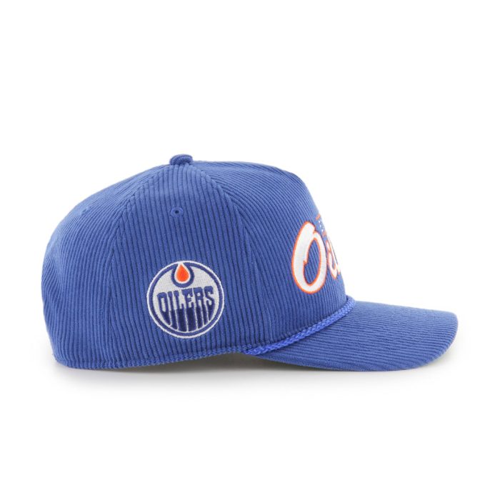 47 Brand Men s NHL Edmonton Oilers Double Header Chord Hitch RF Cap 3