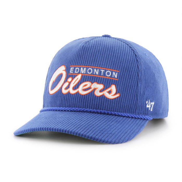 47 Brand Men s NHL Edmonton Oilers Double Header Chord Hitch RF Cap 4