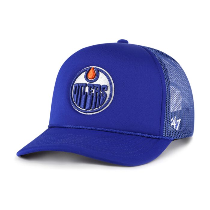 47 Brand Men s NHL Edmonton Oilers Foam Trucker Cap 8b74fa9c 6bcc 4be7 989b fa7d489c2992