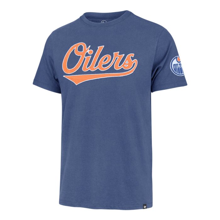 47 Brand Men s NHL Edmonton Oilers Franklin Fieldhouse T Shirt
