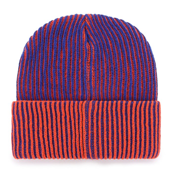 47 Brand Mens NHL Edmonton Oilers Coldsnap Cuffed Knit 2