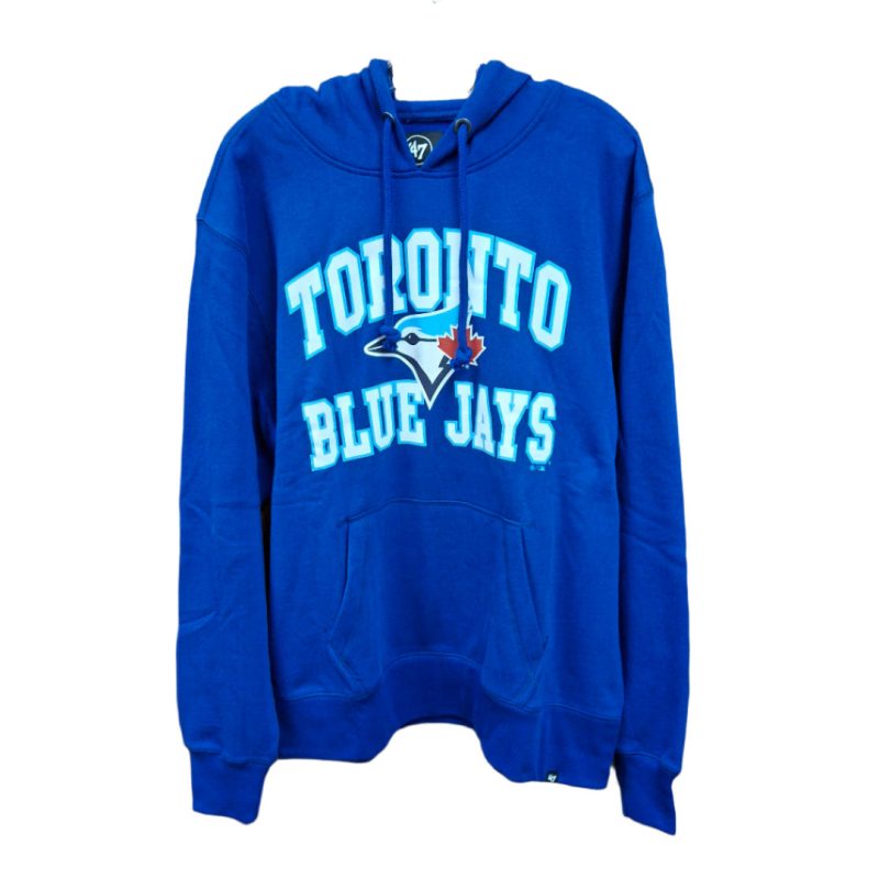 47 brand mens mlb toronto blue jays velocity headline hoodie