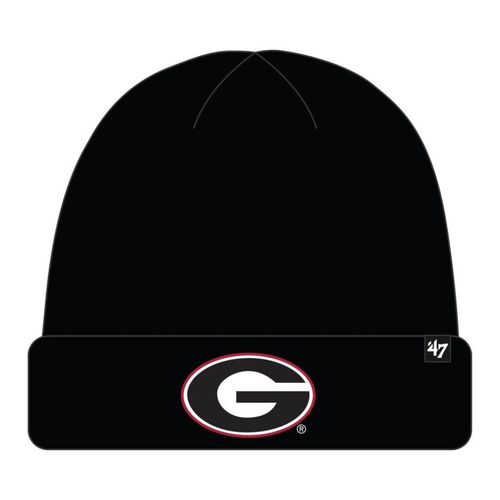 47 brand mens ncaa georgia bulldogs cuffed knit toque georgia