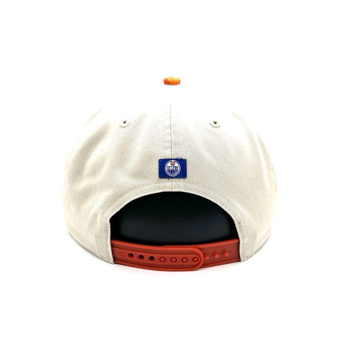 47 brand mens nhl edmonton oilers fiji rope hitch hat khaki orange 2