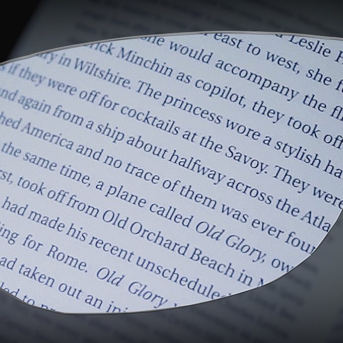 Hyper magnifying glasses