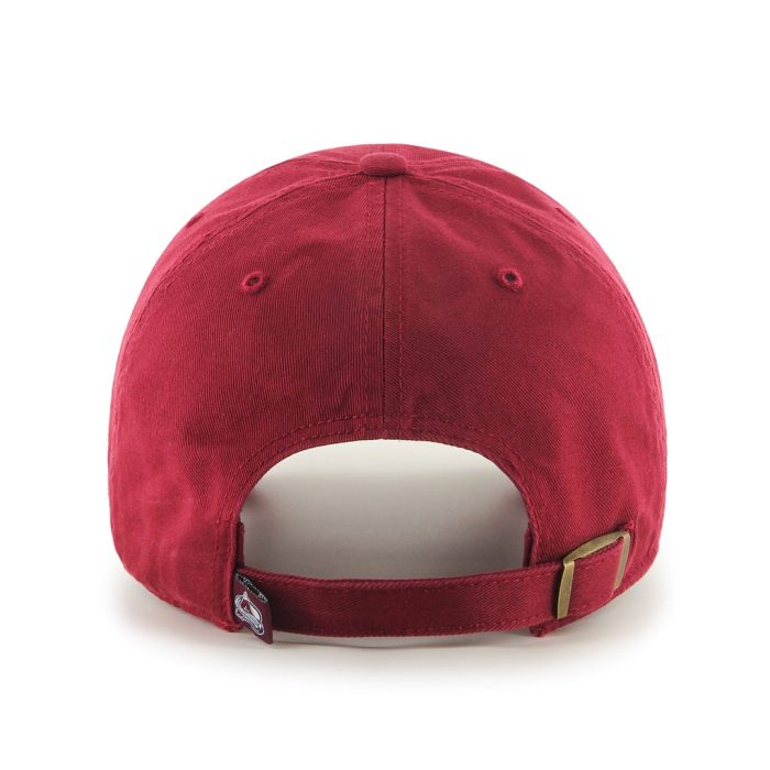 Shop 47 Brand Men s NHL Colorado Avalanche Clean Up Cap Hat Edmonton Canada 2