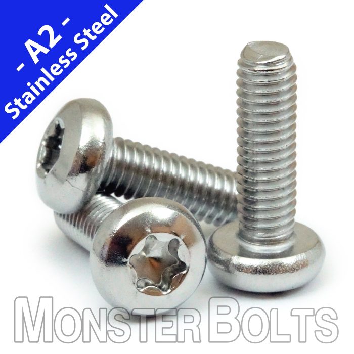 Torx Pan Head Machine Screw A2 Stainless scaled