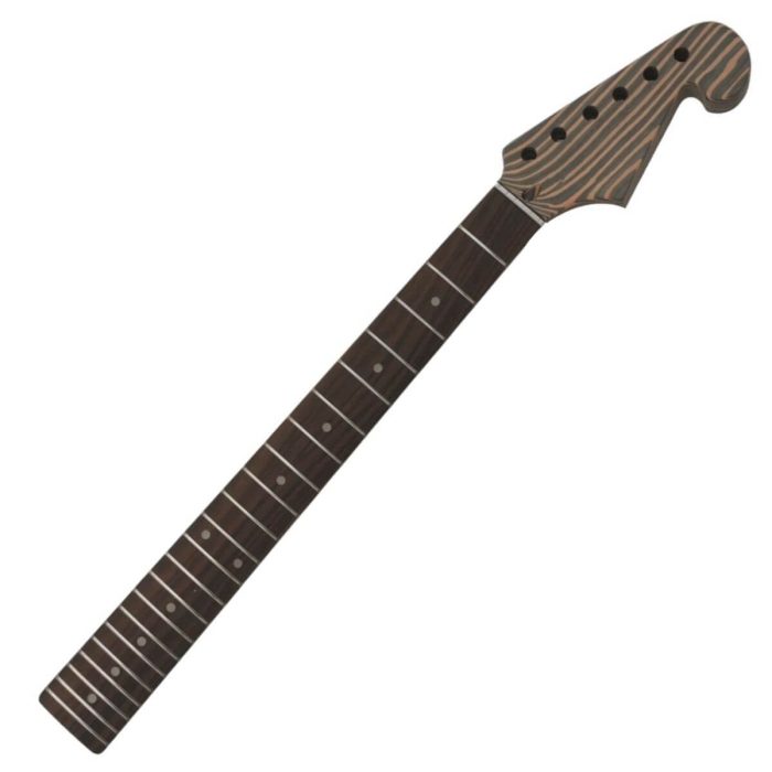 Zebrawood ST style body Guitar Kit 3
