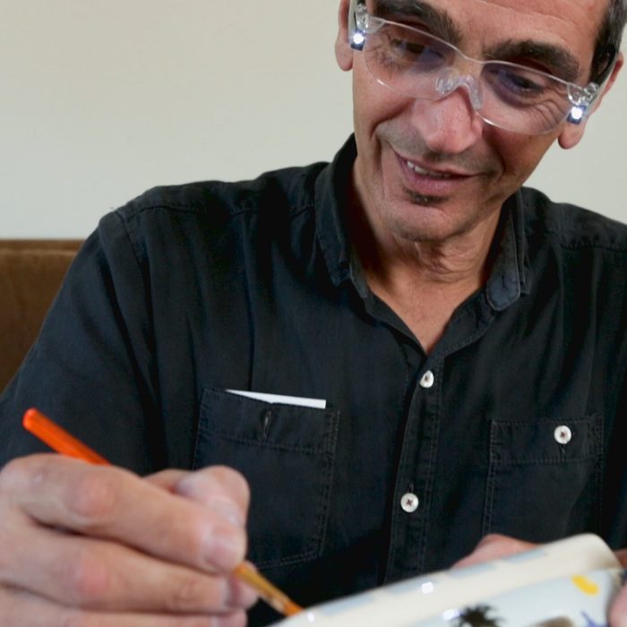 Zoom vision glasses for hobbies